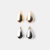 2-pack of droplet earrings 2-pack of droplet earrings