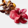 2-pack of flower hair clips