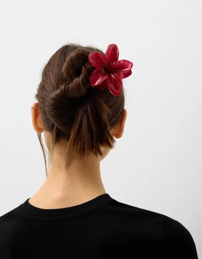 2-pack of flower hair clips