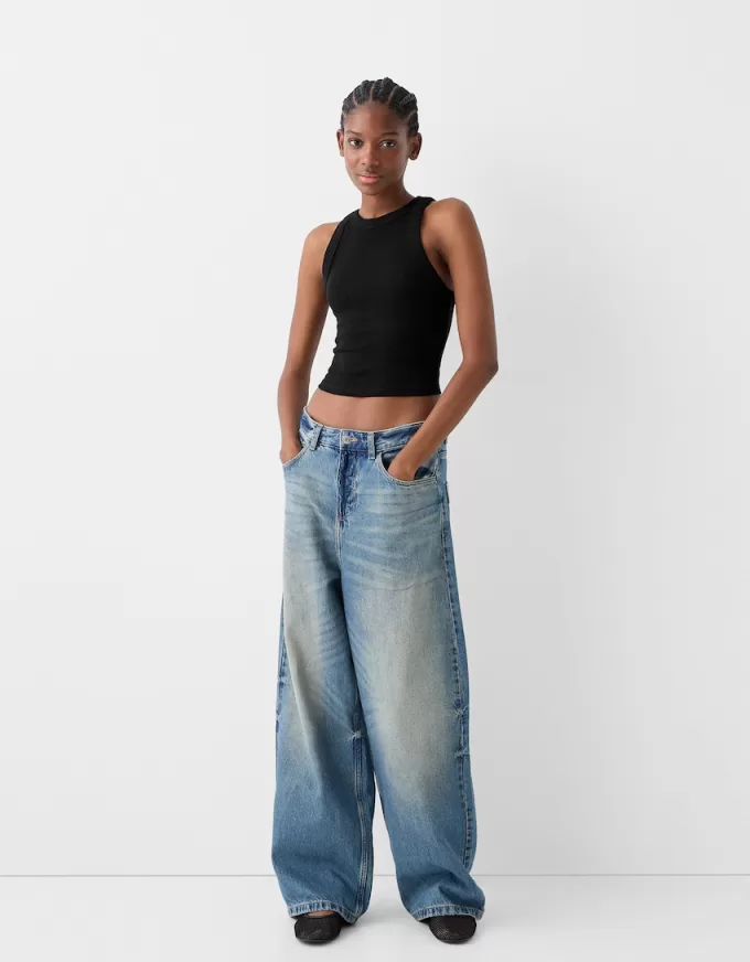 2-pack of sleeveless ribbed T-shirts 2-pack of sleeveless ribbed T-shirts