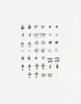 20-pack of earrings 20-pack of earrings