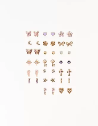 20-pack of earrings 20-pack of earrings