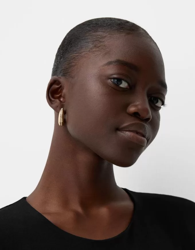 3-pack of hoop earrings 3-pack of hoop earrings