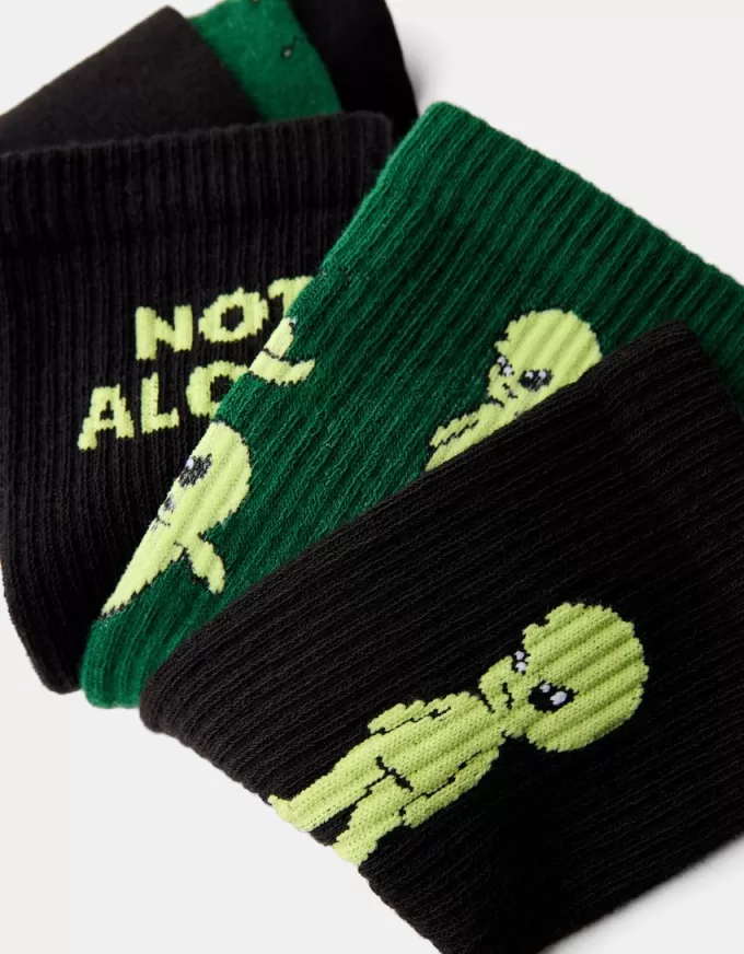 3-pack of printed socks 3-pack of printed socks