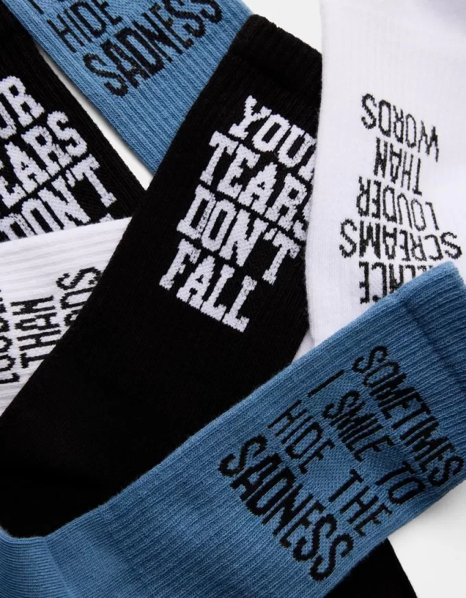 3-pack of printed socks 3-pack of printed socks