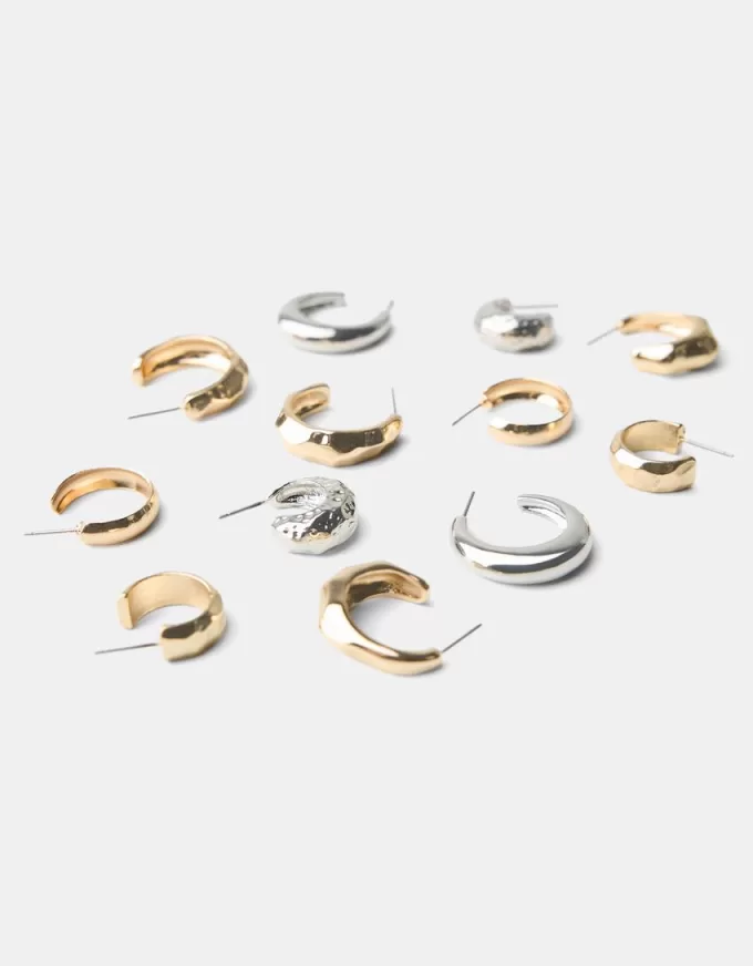 6-pack of hoop earrings 6-pack of hoop earrings