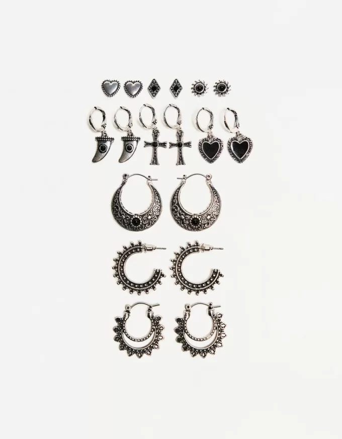 9-pack of boho earrings 9-pack of boho earrings