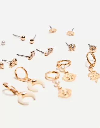 9-pack of earrings 9-pack of earrings