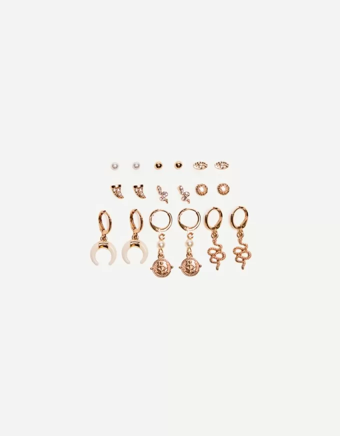 9-pack of earrings 9-pack of earrings