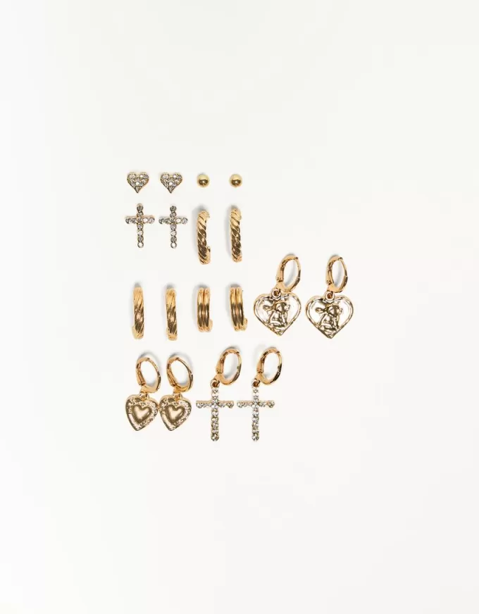 9-pack of earrings 9-pack of earrings