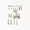 9-pack of earrings 9-pack of earrings