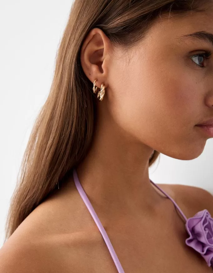 9-pack of hoop earrings 9-pack of hoop earrings