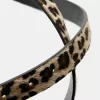 Animal print belt with buckle Animal print belt with buckle