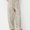 Animal print carpenter pants Animal print carpenter pants