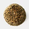 Animal print faux fur bucket hat Animal print faux fur bucket hat