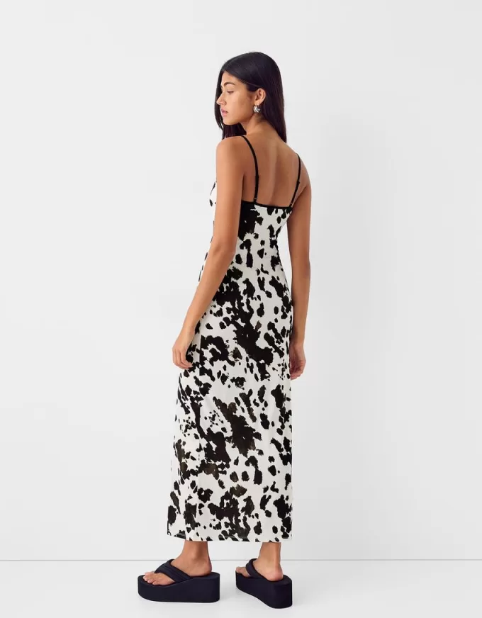 Animal print midi dress Animal print midi dress