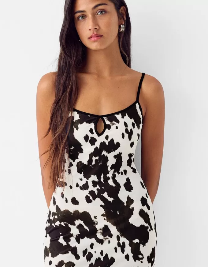 Animal print midi dress Animal print midi dress