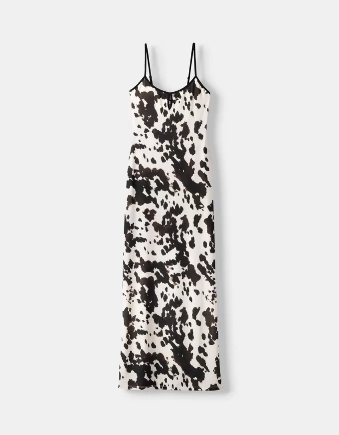 Animal print midi dress Animal print midi dress