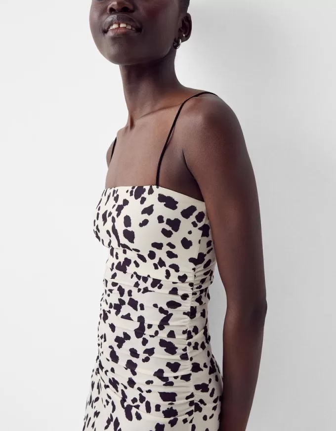 Animal print midi dress Animal print midi dress