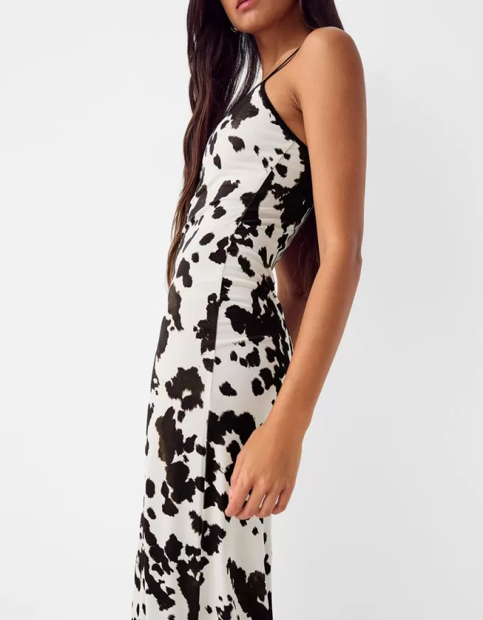 Animal print midi dress Animal print midi dress