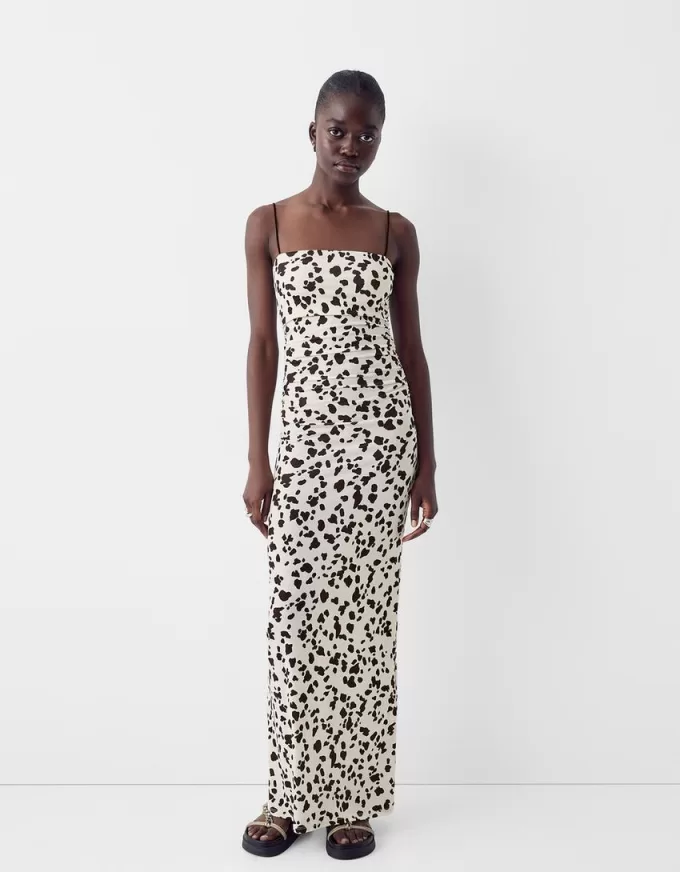 Animal print midi dress Animal print midi dress