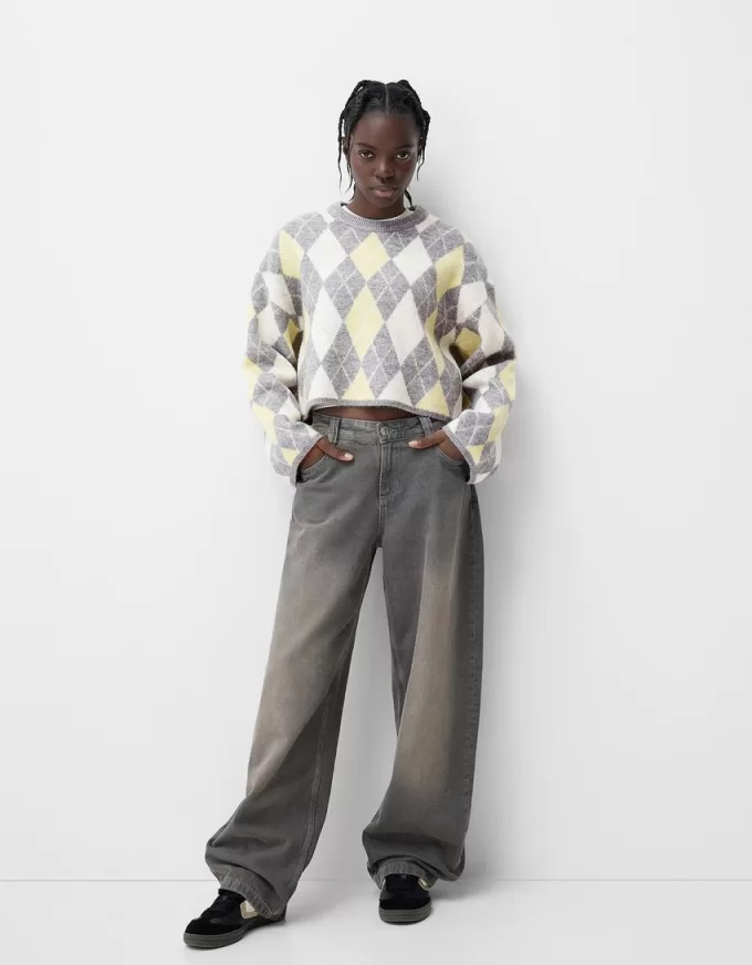 Argyle jacquard sweater Argyle jacquard sweater