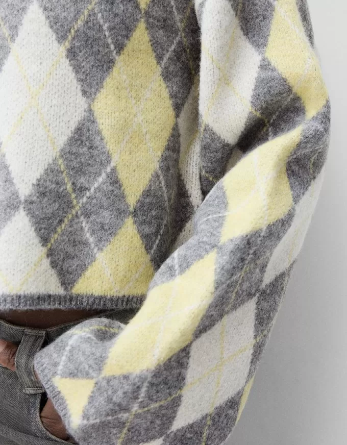 Argyle jacquard sweater Argyle jacquard sweater