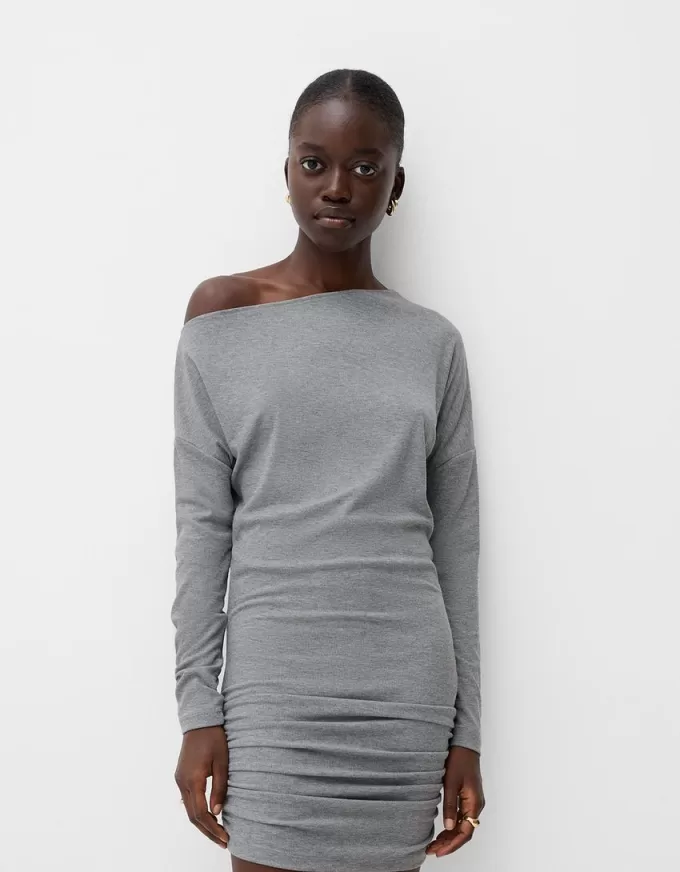 Asymmetric long sleeve dress Asymmetric long sleeve dress