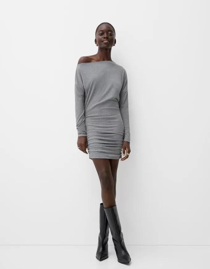 Asymmetric long sleeve dress Asymmetric long sleeve dress