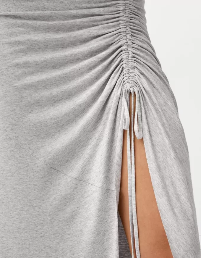 Asymmetric midi skirt with ruffles Asymmetric midi skirt with ruffles