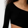 Asymmetric ribbed sweater Asymmetric ribbed sweater