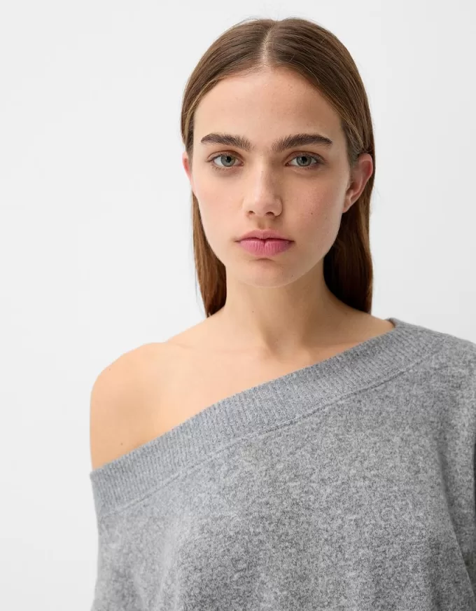 Asymmetric soft touch sweater Asymmetric soft touch sweater