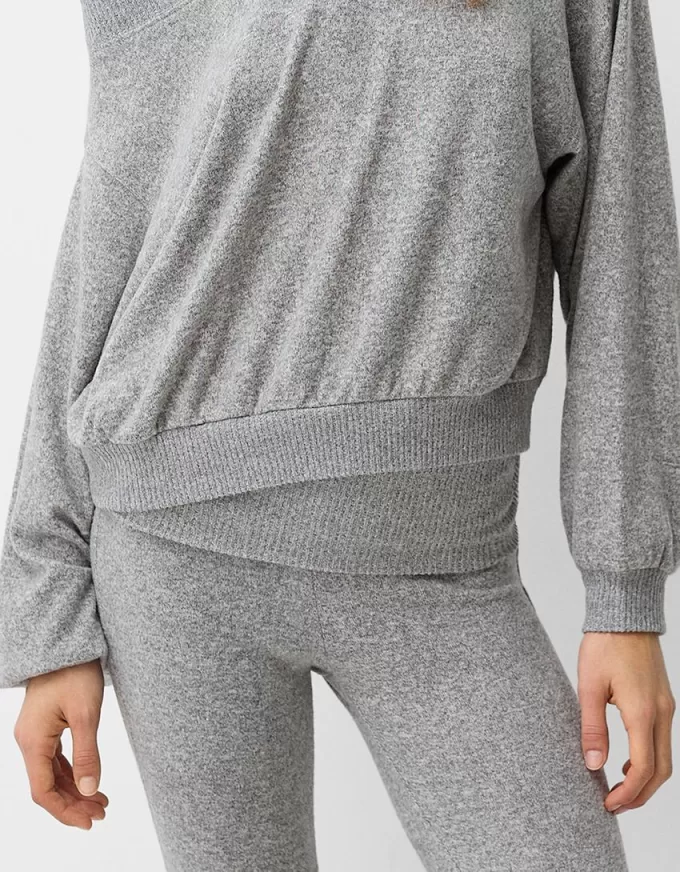 Asymmetric soft touch sweater Asymmetric soft touch sweater