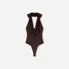 BERSHKA SERIES draped strappy bodysuit BERSHKA SERIES draped strappy bodysuit