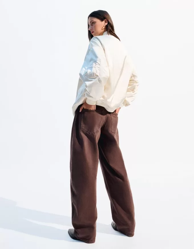 BERSHKA SERIES oversize bomber jacket BERSHKA SERIES oversize bomber jacket