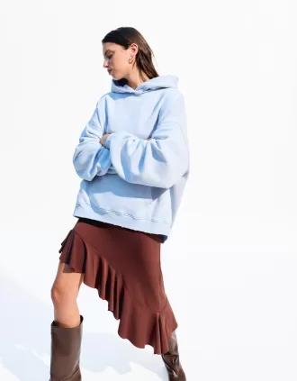 BERSHKA SERIES ripped hoodie