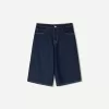 Baggy denim Bermuda shorts Baggy denim Bermuda shorts