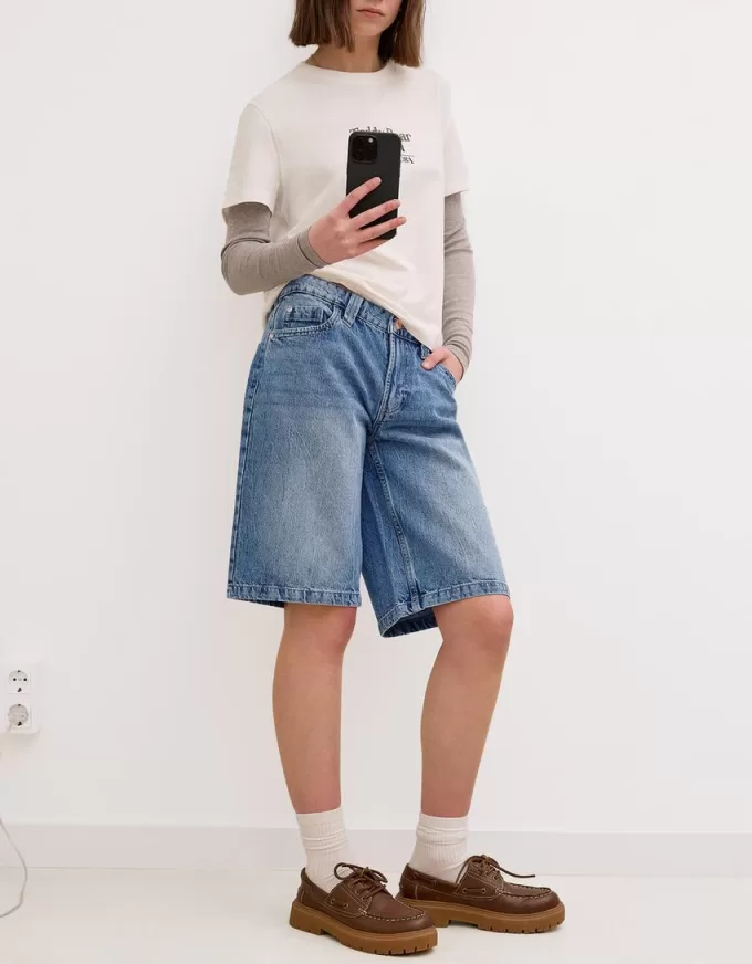 Baggy denim shorts Baggy denim shorts