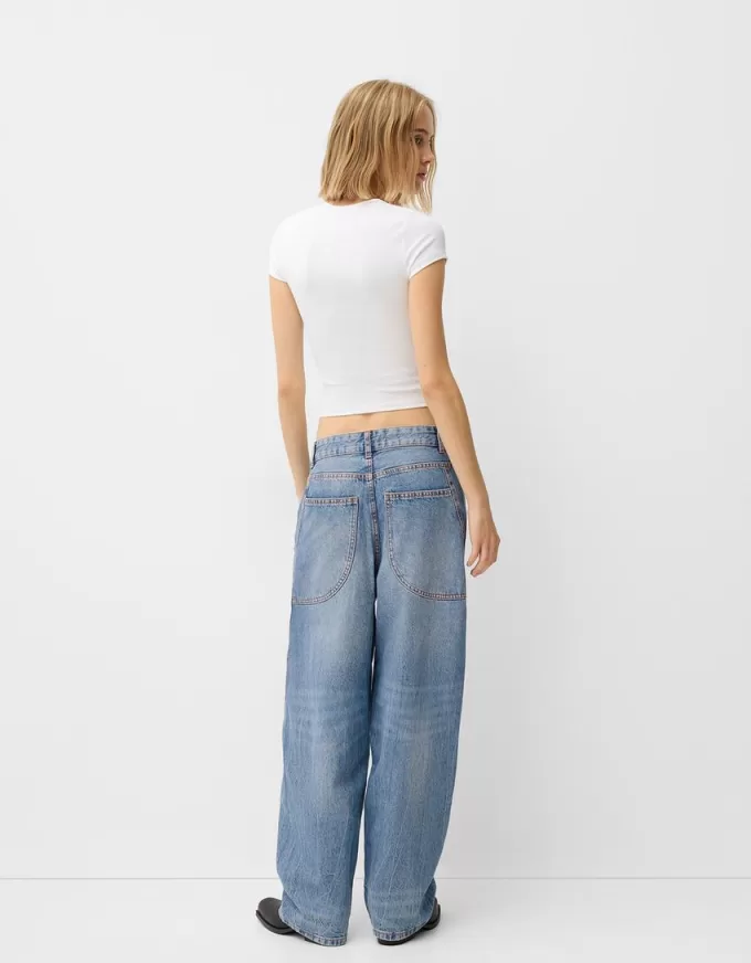 Baggy jeans with seam details Baggy jeans with seam details