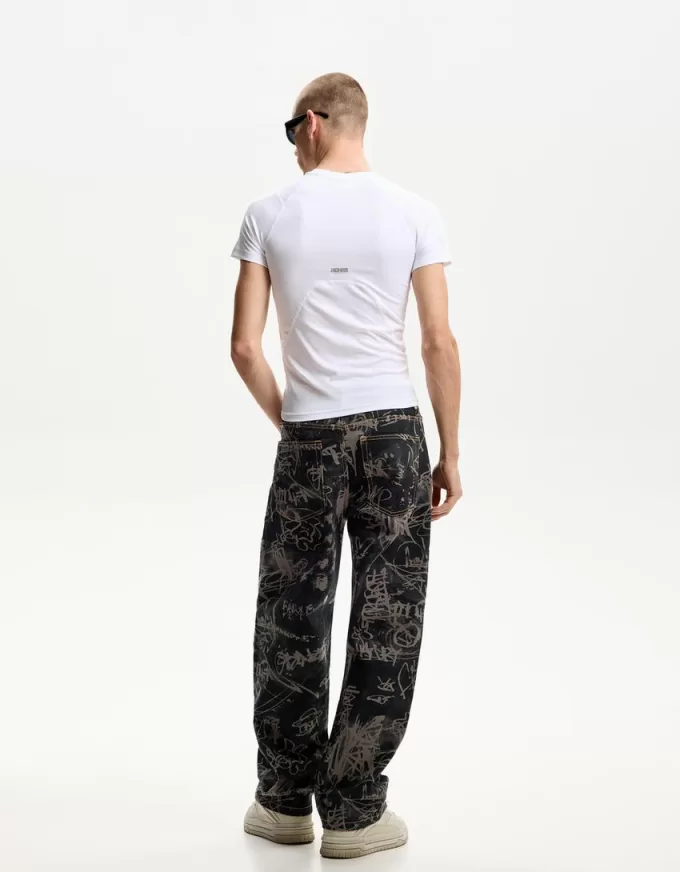 Baggy printed jeans Baggy printed jeans