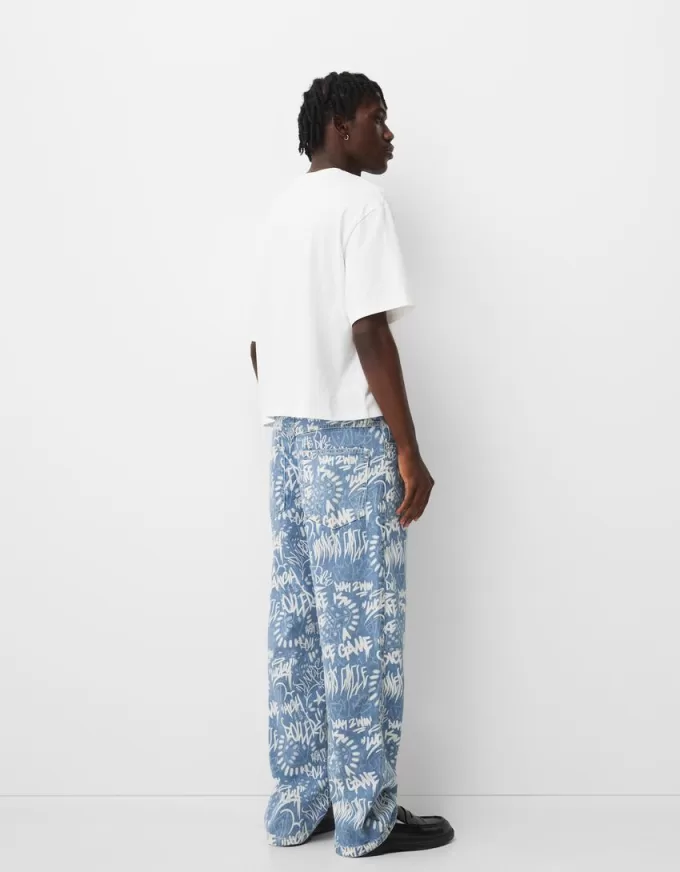 Baggy printed jeans Baggy printed jeans