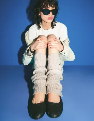 Ballerinas with socks