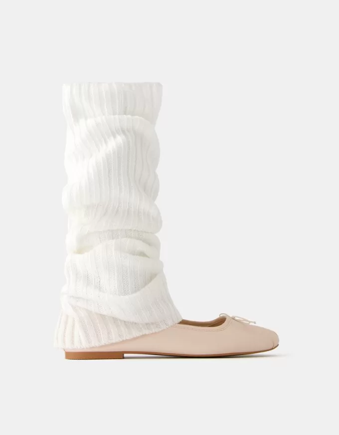 Ballerinas with socks Ballerinas with socks