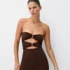 Bandeau cut-out jumpsuit Bandeau cut-out jumpsuit