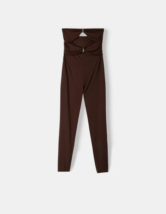 Bandeau cut-out jumpsuit Bandeau cut-out jumpsuit