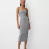 Bandeau neckline midi dress Bandeau neckline midi dress
