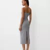 Bandeau neckline midi dress Bandeau neckline midi dress