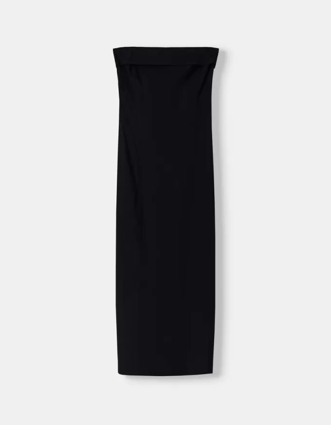 Bandeau neckline midi dress Bandeau neckline midi dress