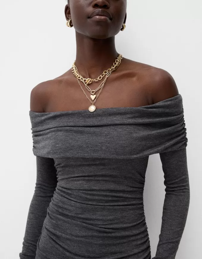 Bardot midi dress Bardot midi dress