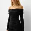 Bardot midi dress